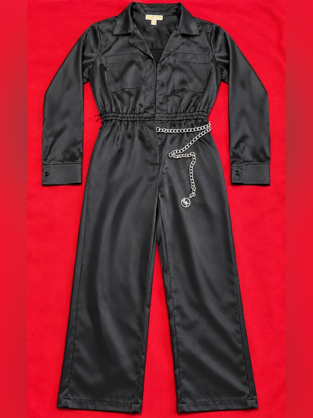 MK Satin Jumpsuit